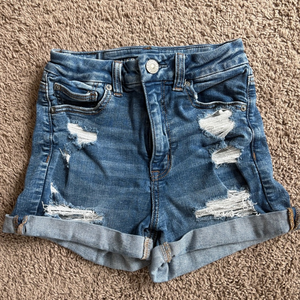 AE next level stretch shorts